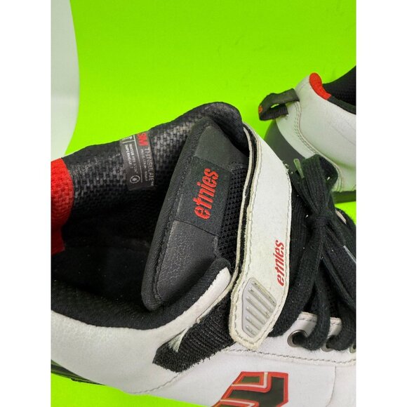 Etnies Culvert Mid Top Black Flat Shoes Gray Mens 11 MTB Skate Sneakers - Picture 8 of 10